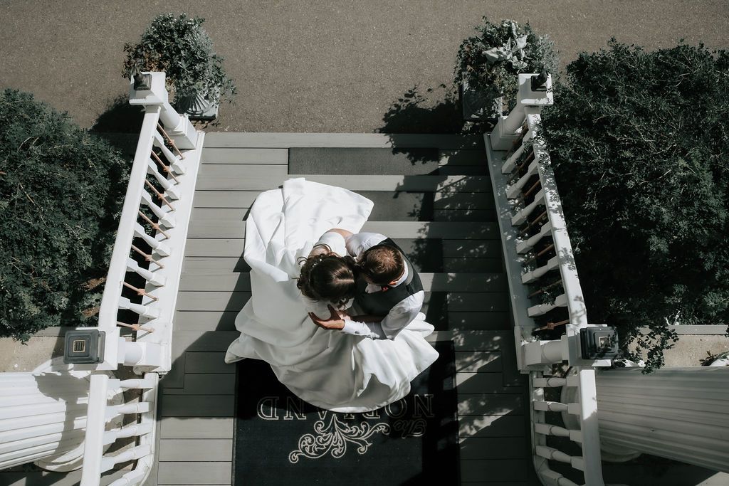 july wedding at the norland historic estate in lethbridge alberta