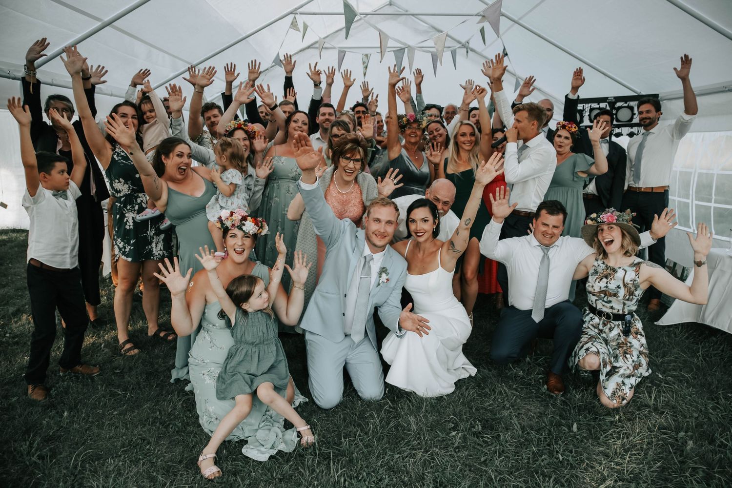 payne lake lodge wedding photos