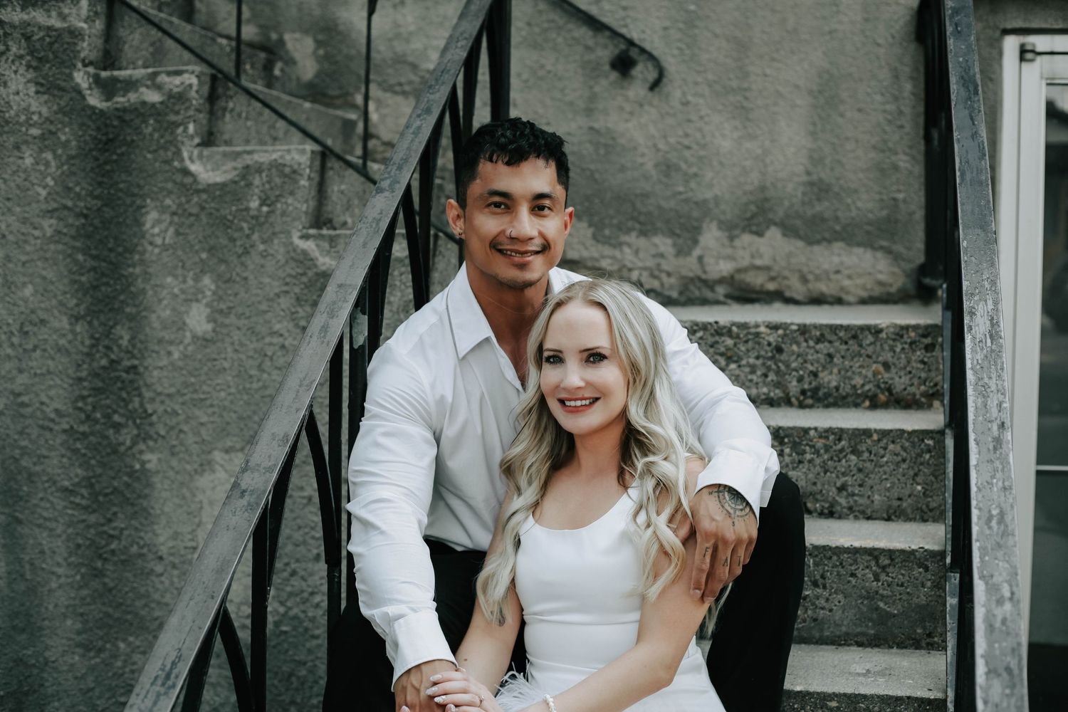 downtown lethbridge engagement sessions