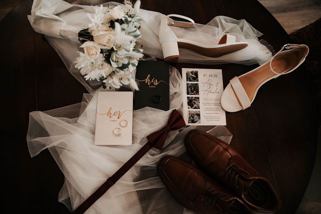 july wedding at the norland historic estate in lethbridge alberta
