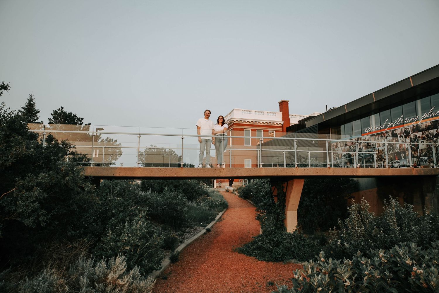 engagement session photo shoots at the galt museum in lethbridge alberta