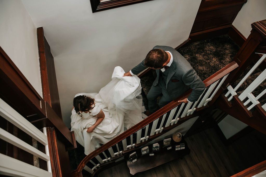 july wedding at the norland historic estate in lethbridge alberta
