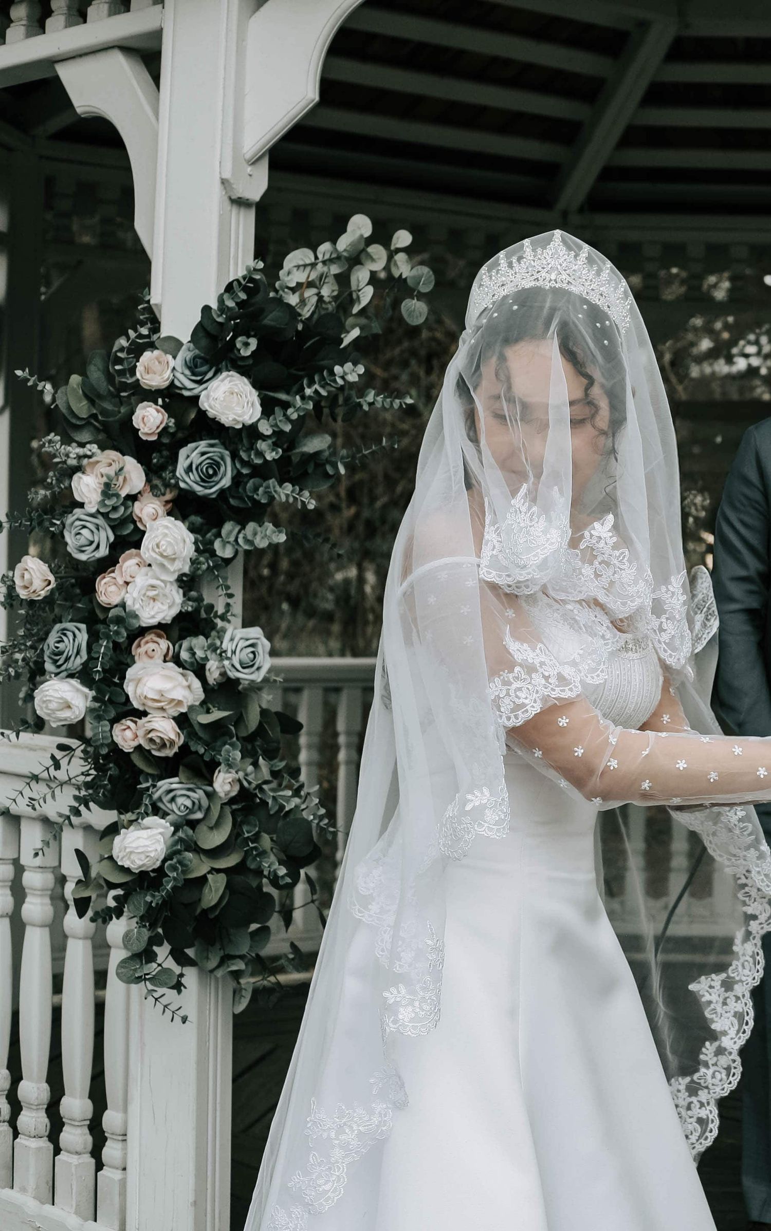 The Norland Historic Estate wedding ceremony in Lethbridge Alberta