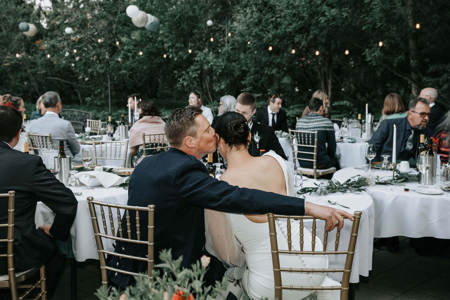 Bride and groom portraits at The Norland Historic Estate & Event Venue