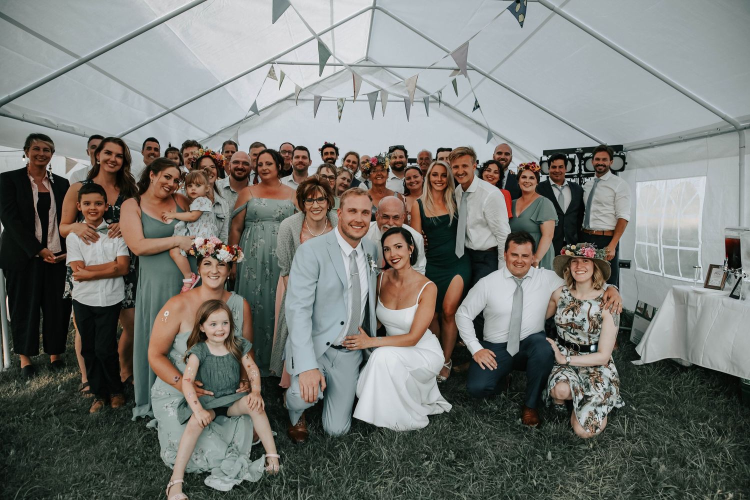 payne lake lodge wedding photos
