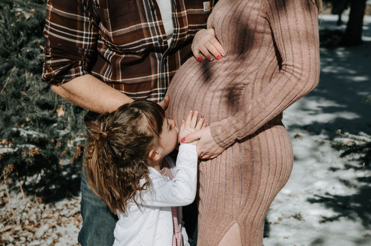 family maternity session in lethbridge