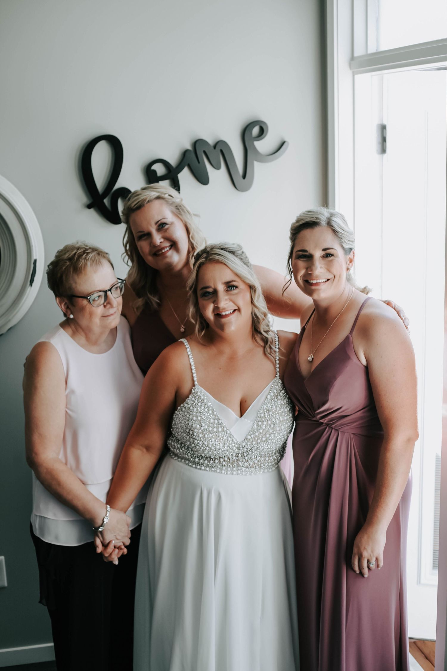 bride getting ready photos in lethrbridge