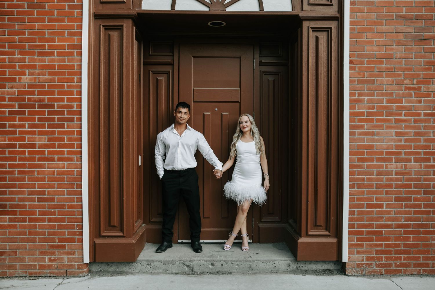 downtown lethbridge engagement sessions