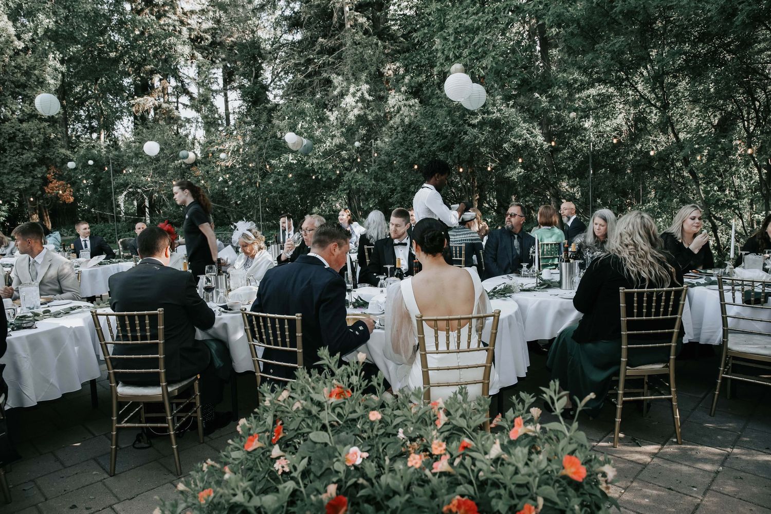 dinner service and wedding reception at the norland 
Norland Historic Estate photos