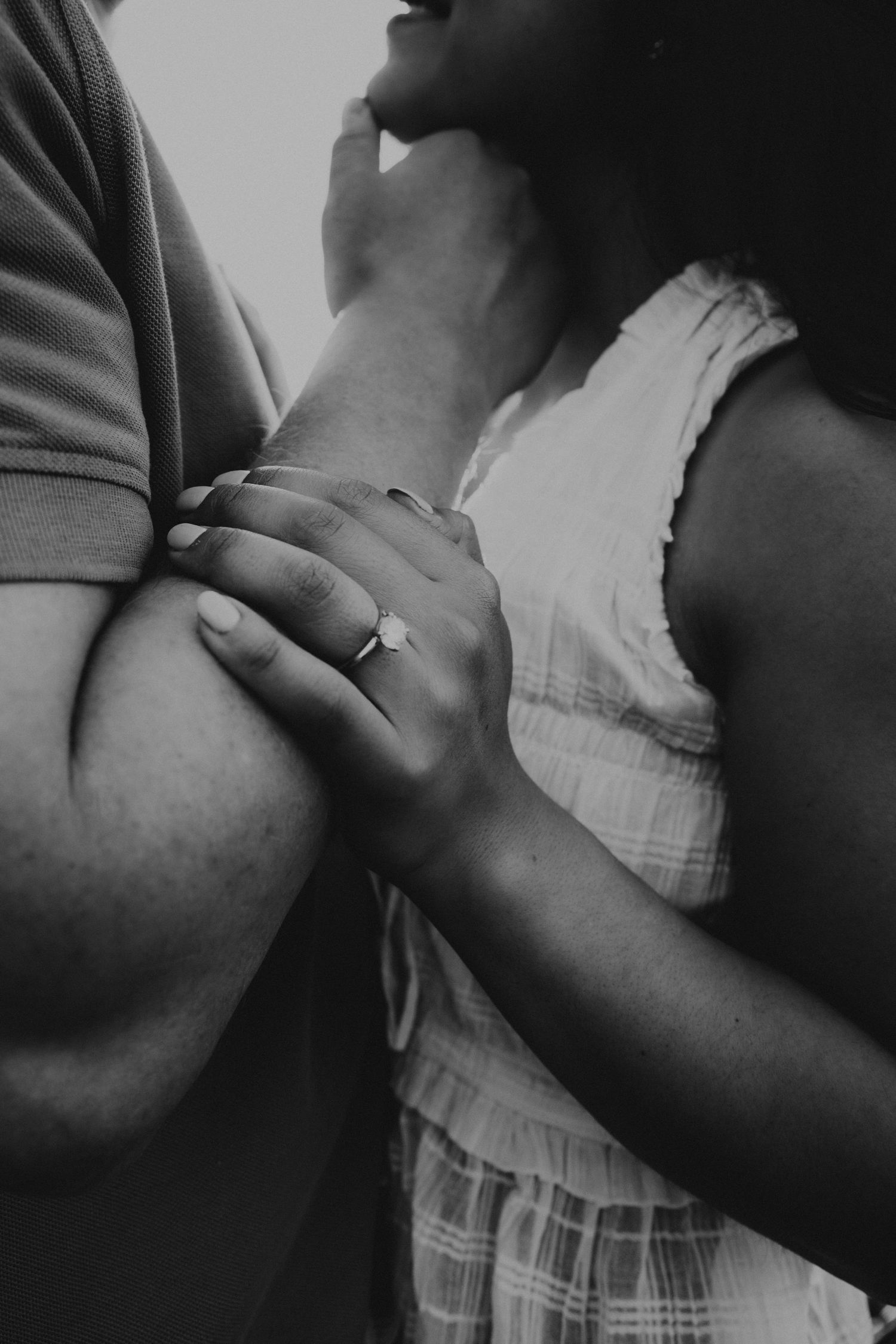 wedding and engagement photographers in lethbridge alberta - couples engagement session shot in west lethbridge at popson park alberta