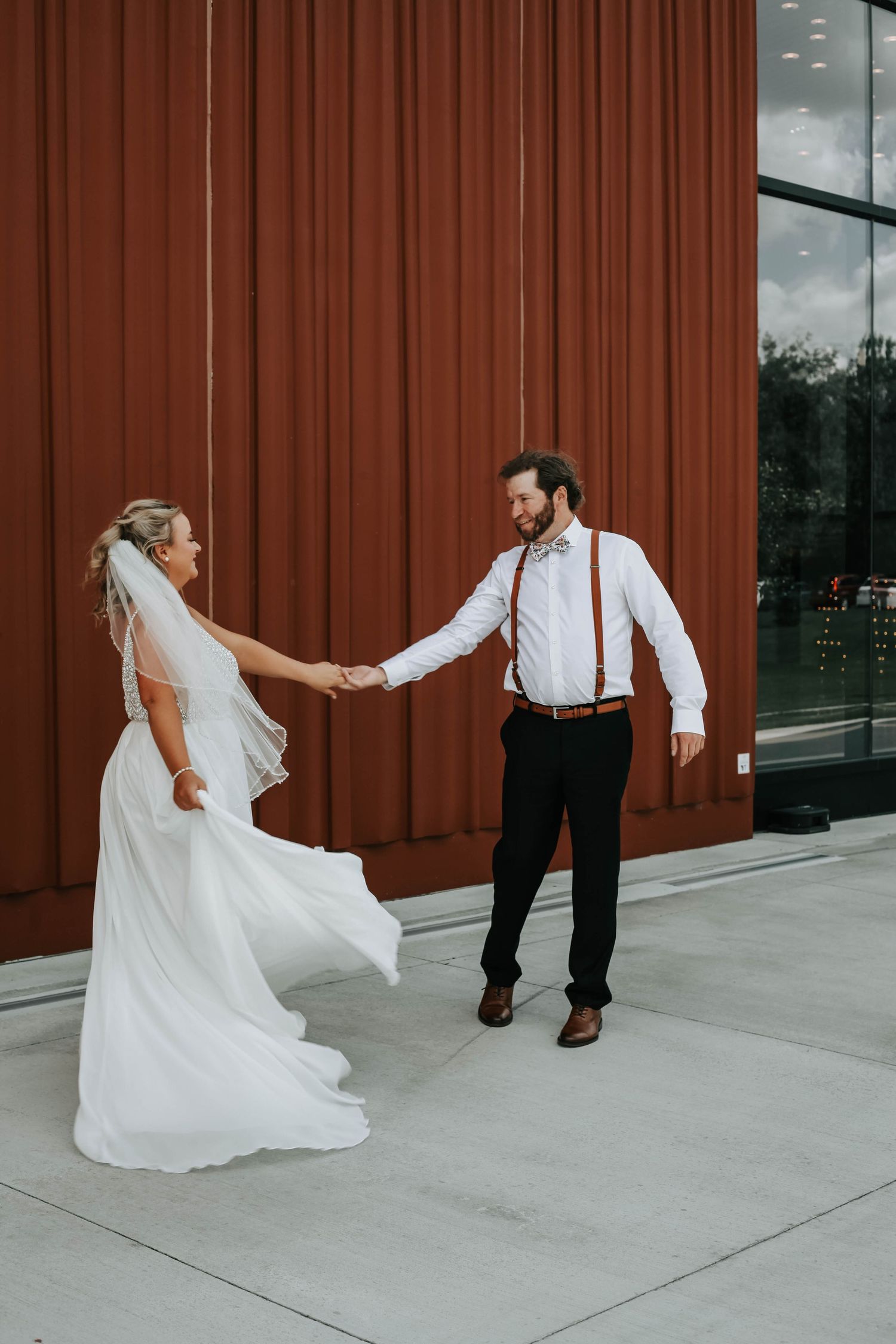 agri food hub wedding photos