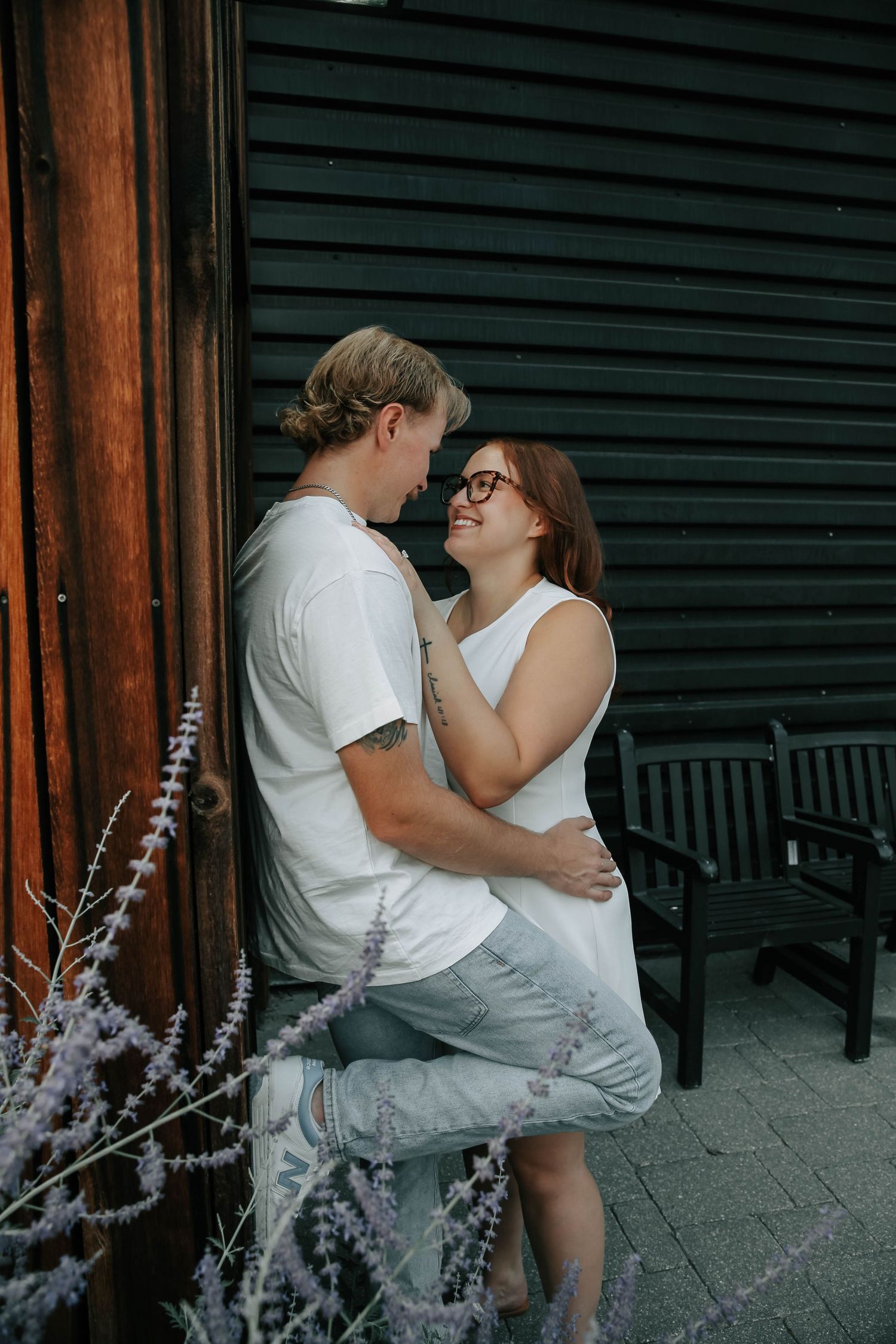 engagement session photo shoots at the galt museum in lethbridge alberta