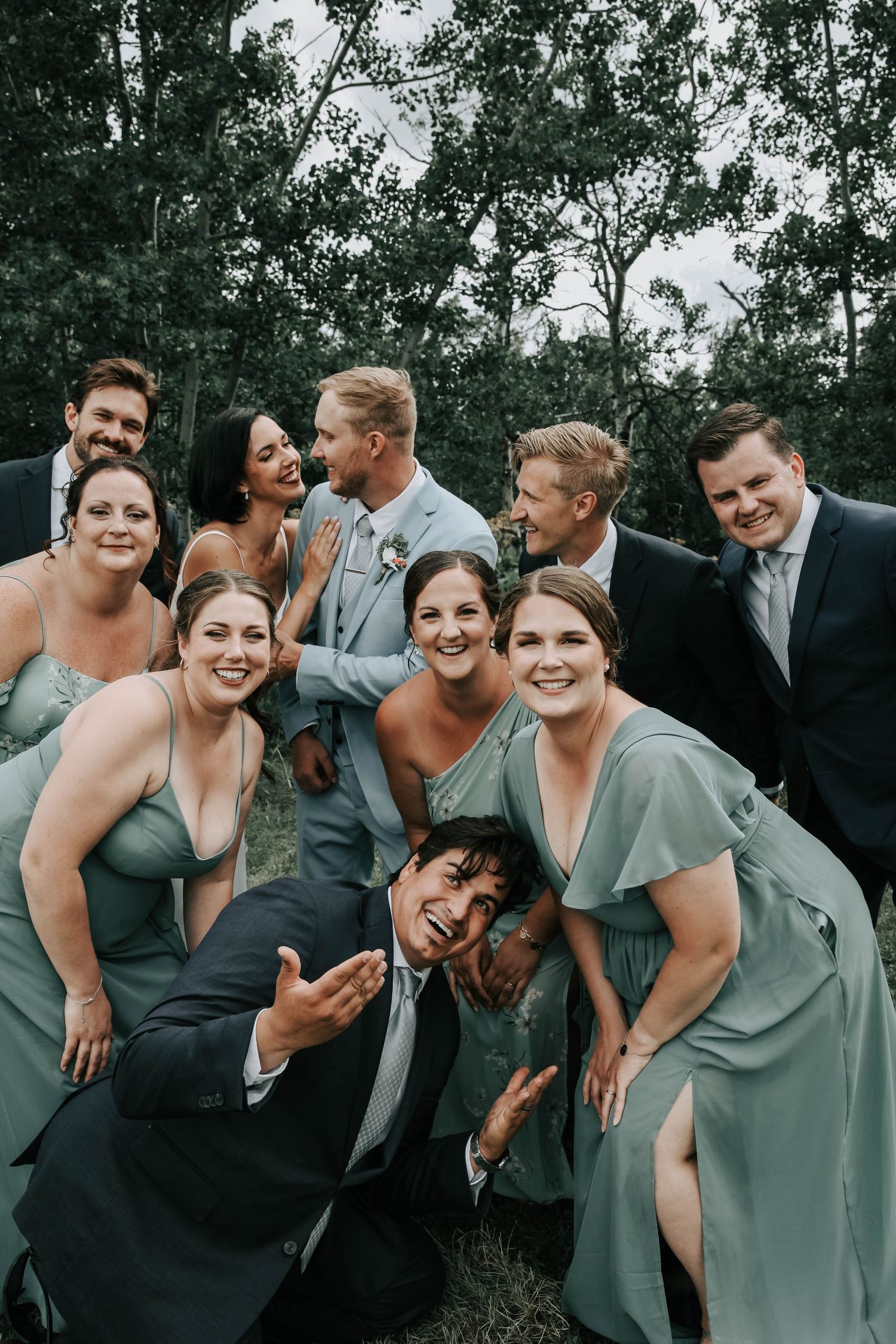 payne lake lodge wedding photos