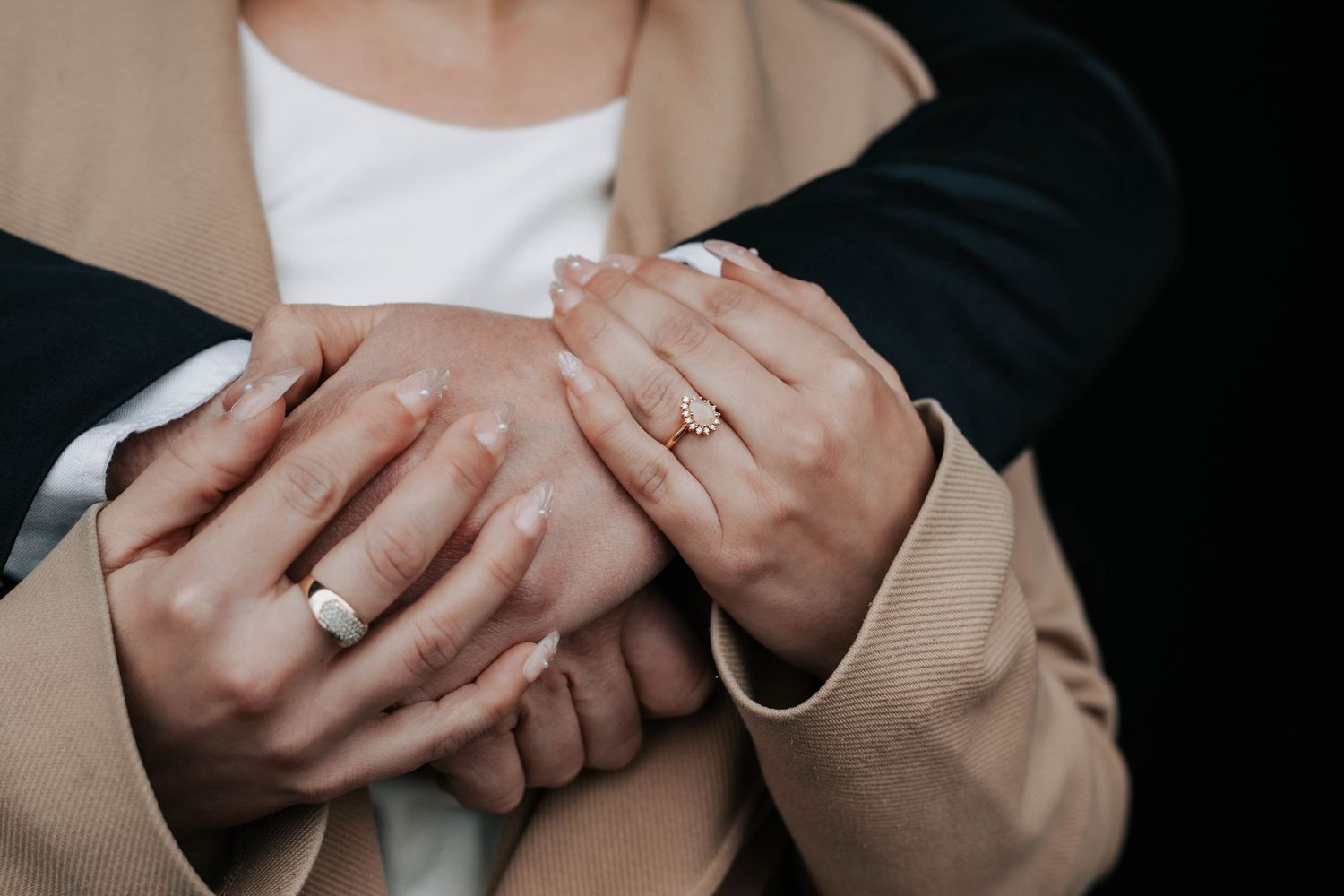 downtown lethbridge couples engagement session pictures