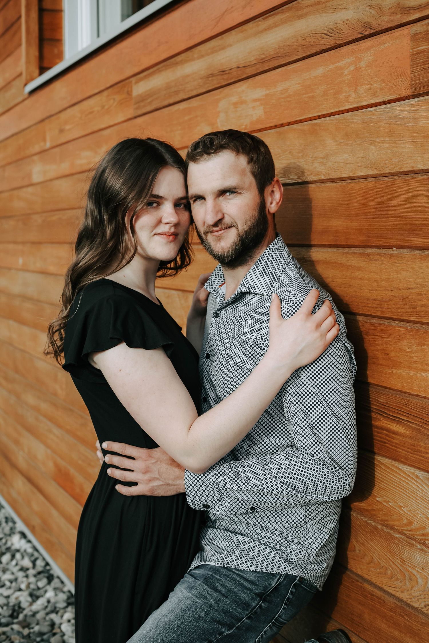 engagement session in lethbridge alberta at the Helen Schuler Nature Centre
