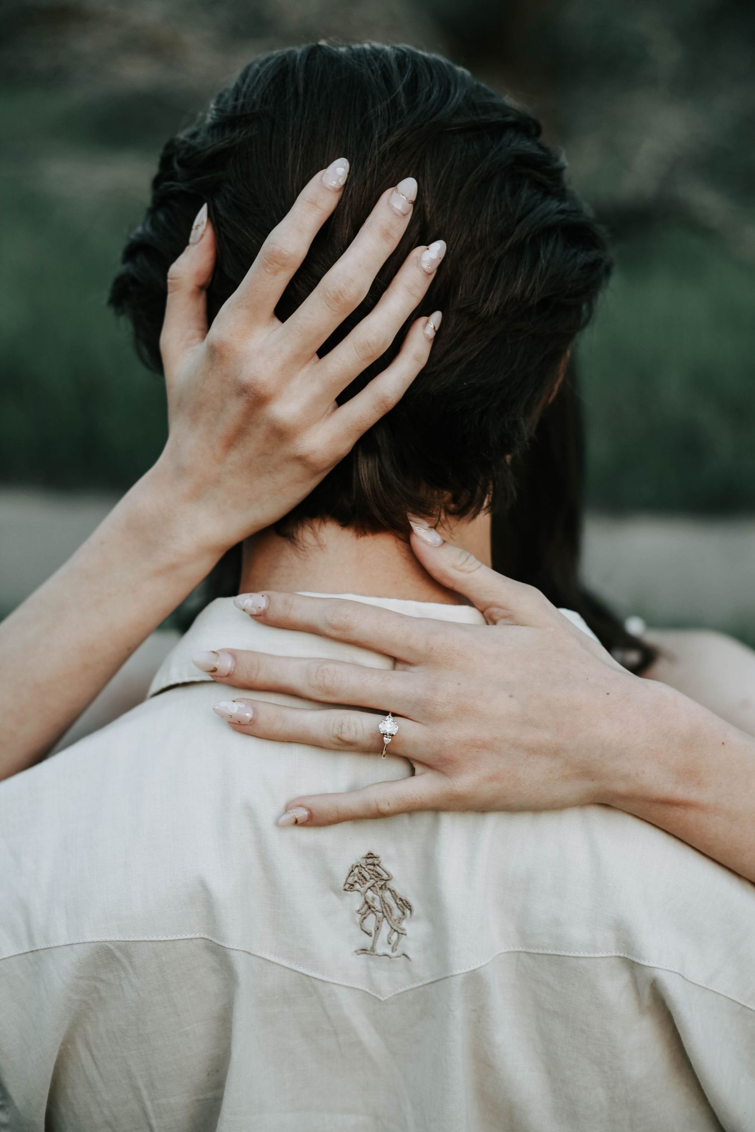 couples photographer taking engagement photos in lethbridge alberta with an engaged couple - complimentary engagement sessions with booking