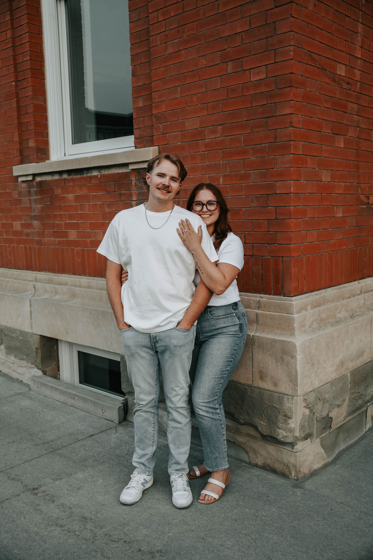 engagement session photo shoots at the galt museum in lethbridge alberta