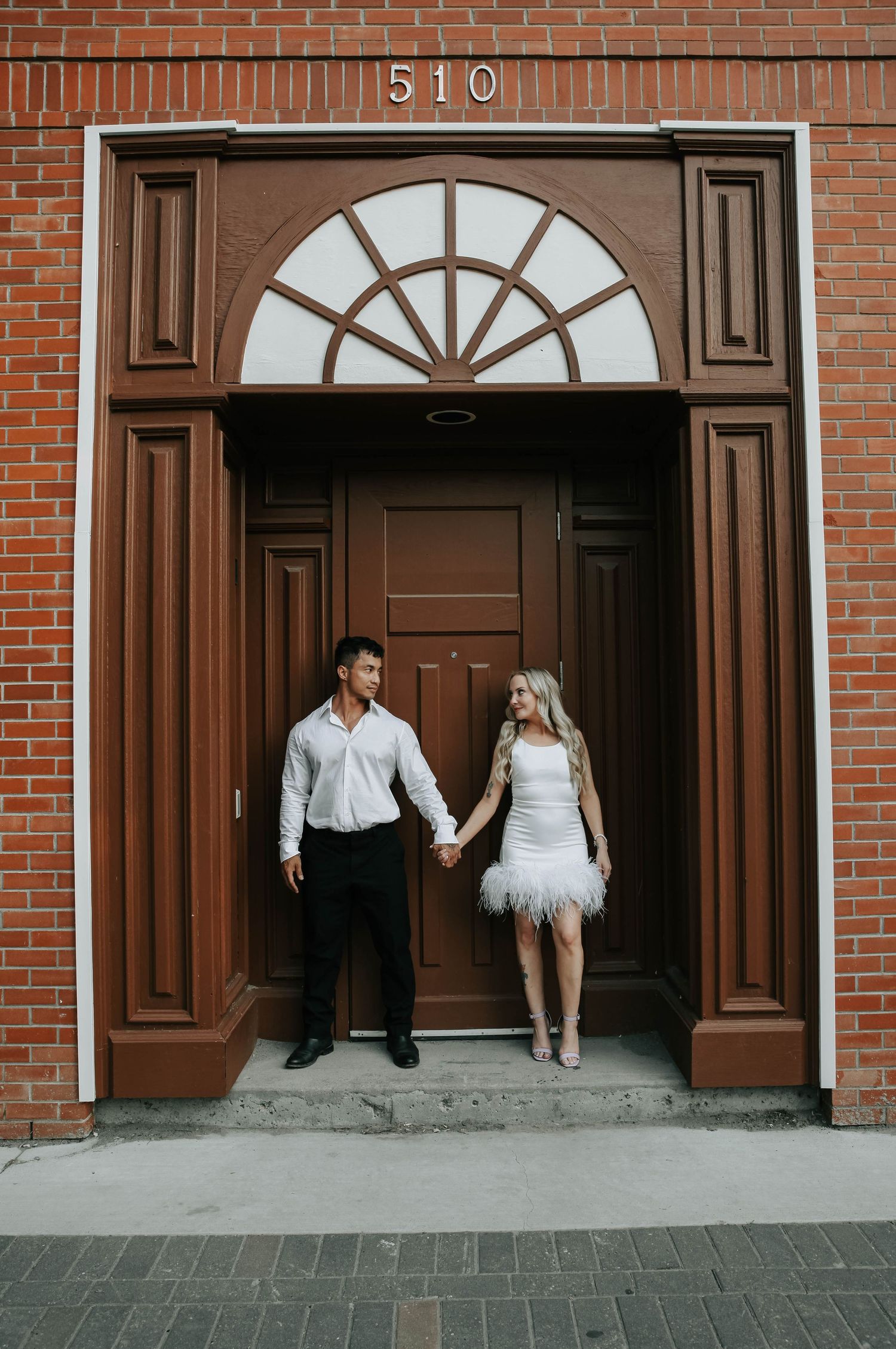 downtown lethbridge engagement sessions