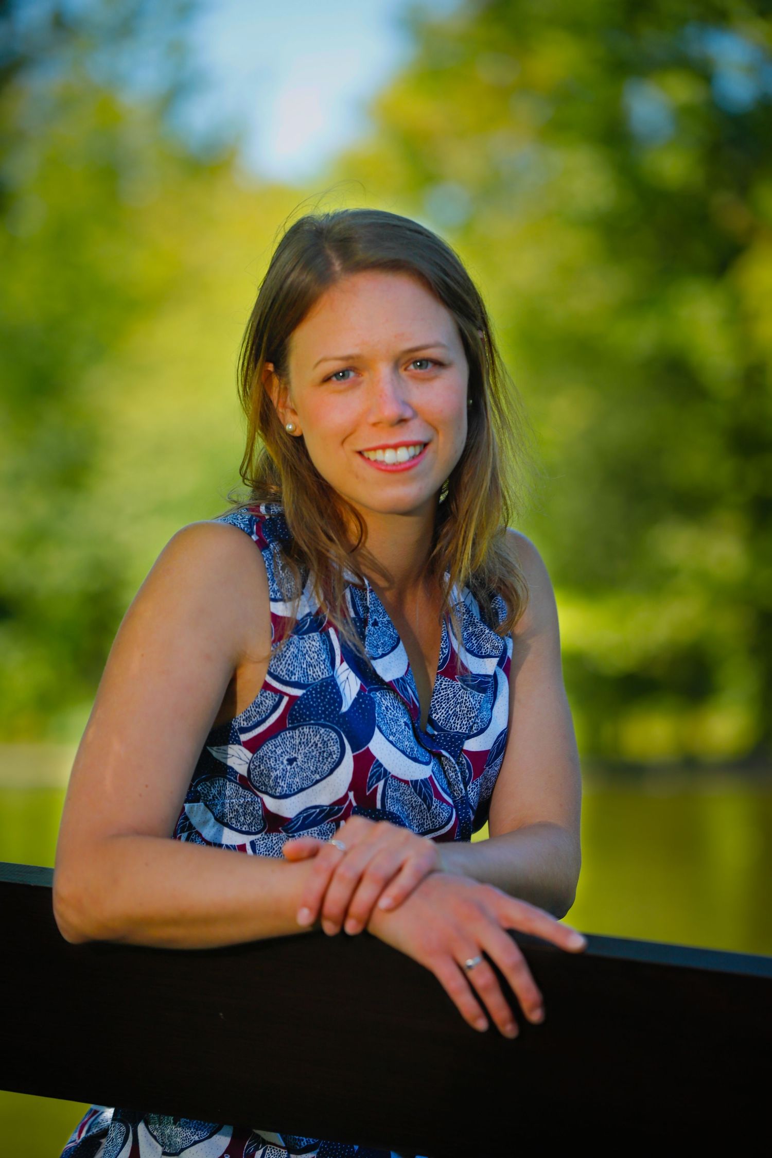 A wayfarer client of E. D. Simpson Photography taken in her home in Prague, Czech Republic.