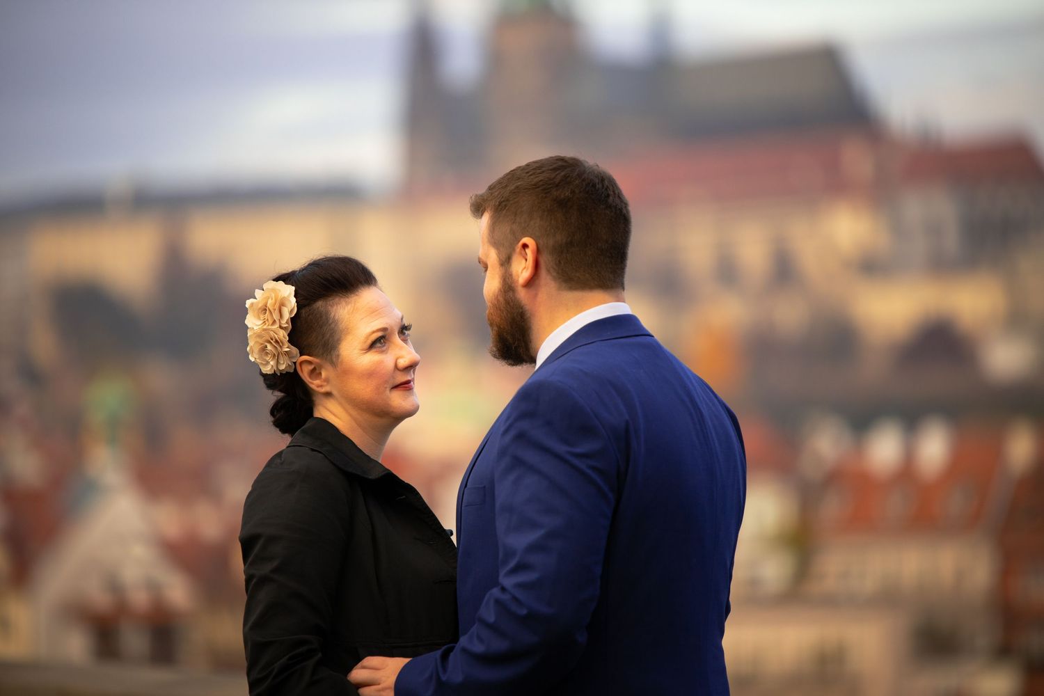 A destination wedding in Prague, Czech Republic.