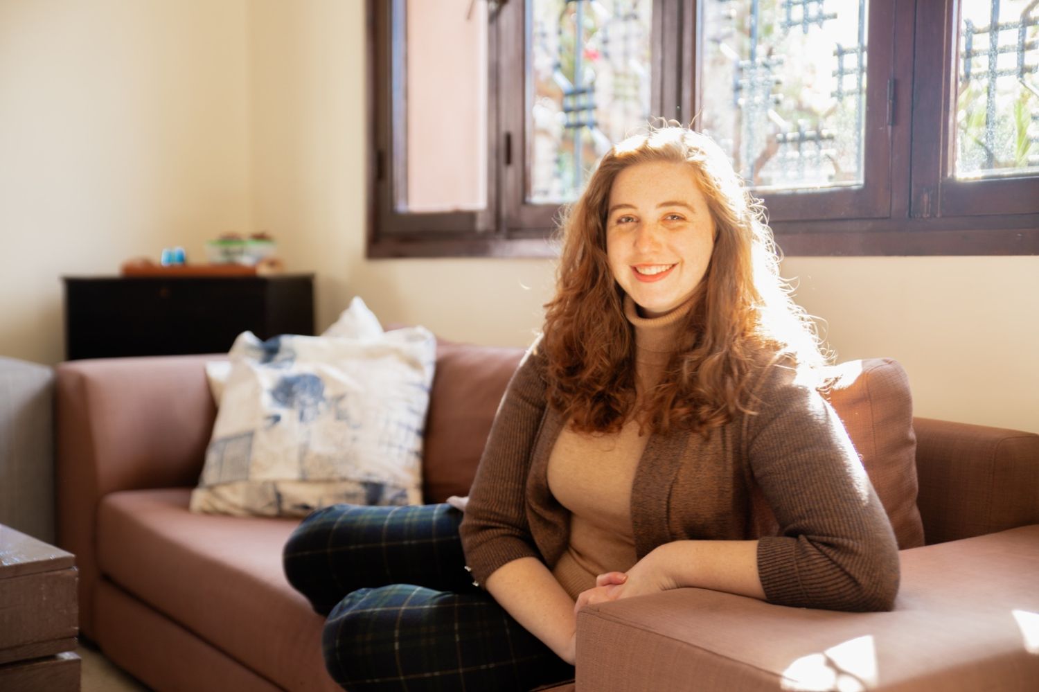 A wayfarer client of E. D. Simpson Photography taken in her home in Casablanca.