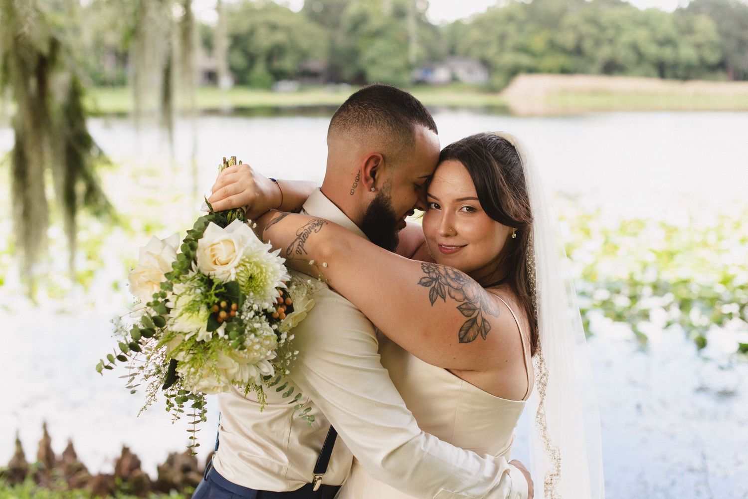 Casual elopement photographer in Downtown Orlando