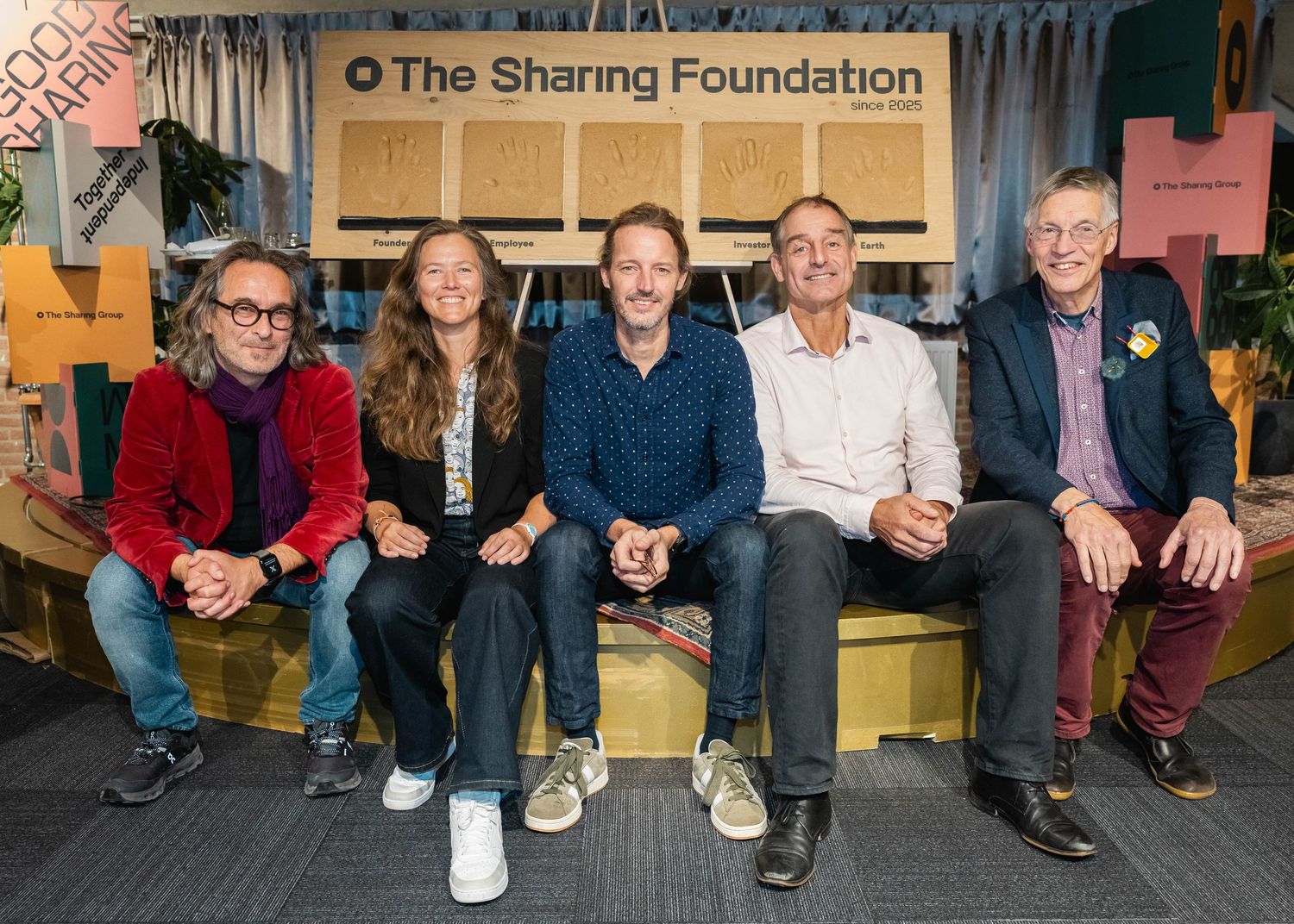 BUSSUM - The launch of the Sharing Foundation during The Sharing Day, hosted by The Sharing Group.