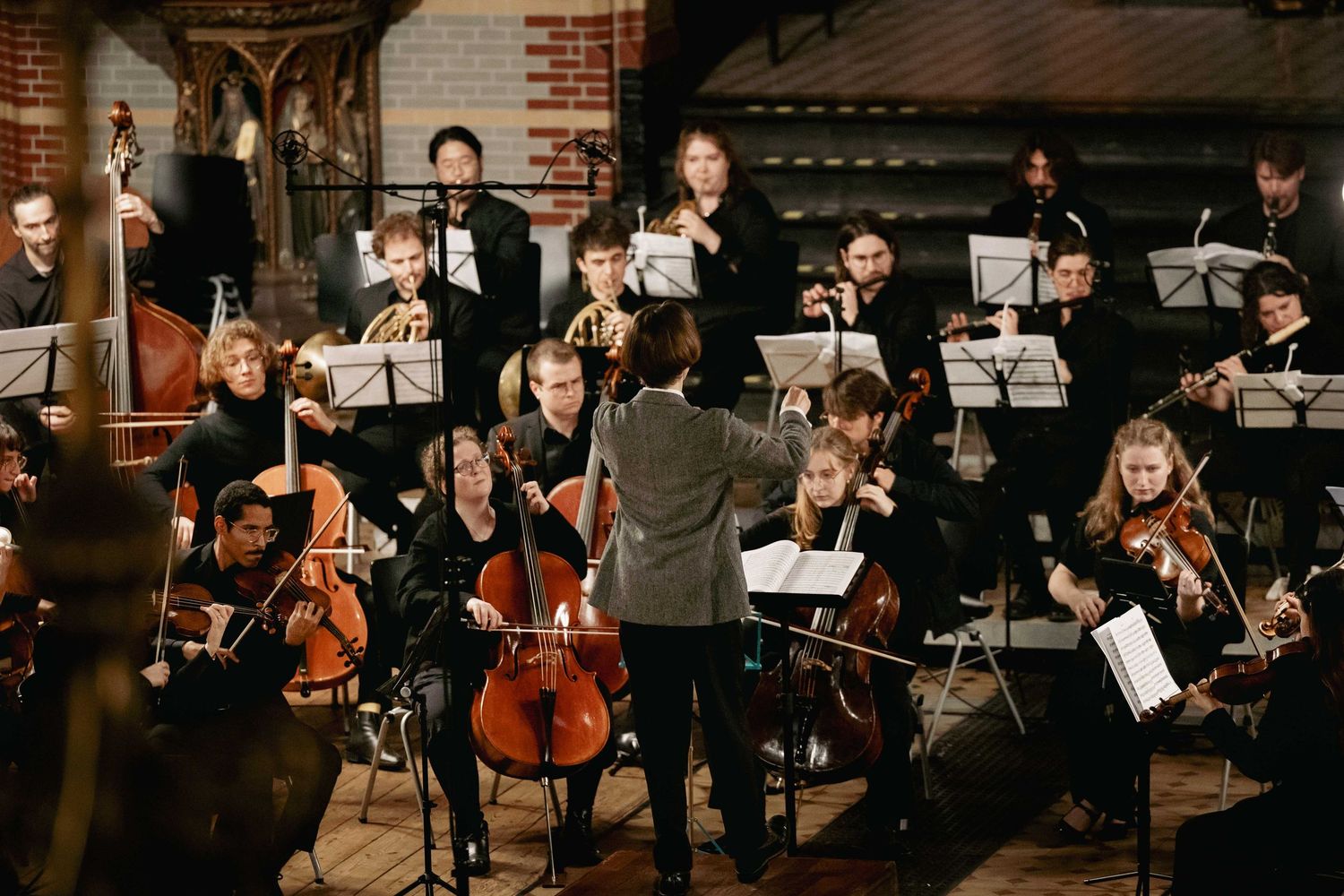 Orchestra Lagrandt performing Tchaikovsky's Third Symphony at Dominicuskerk in Amsterdam in November 2025.