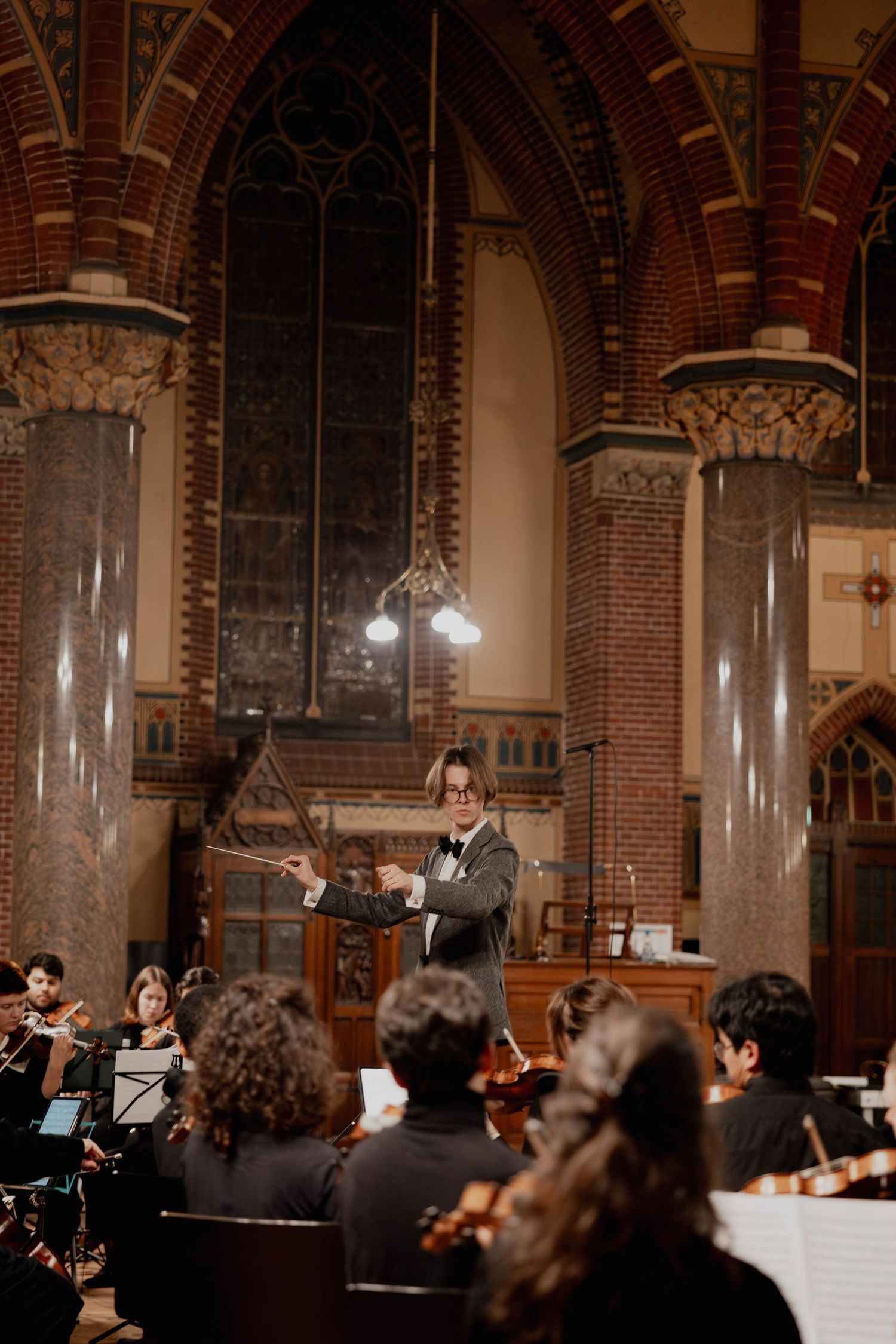 Orchestra Lagrandt performing Tchaikovsky's Third Symphony at Dominicuskerk in Amsterdam in November 2025.