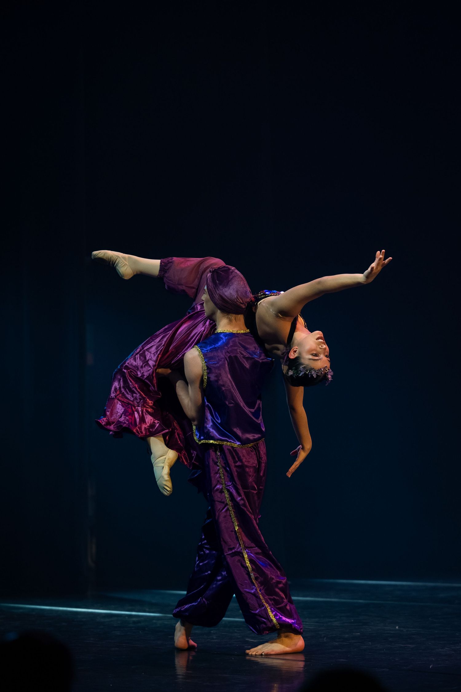 Nutcracker Ballet performance by Degas International Dance Academy at Theatre de Veste in Delft.