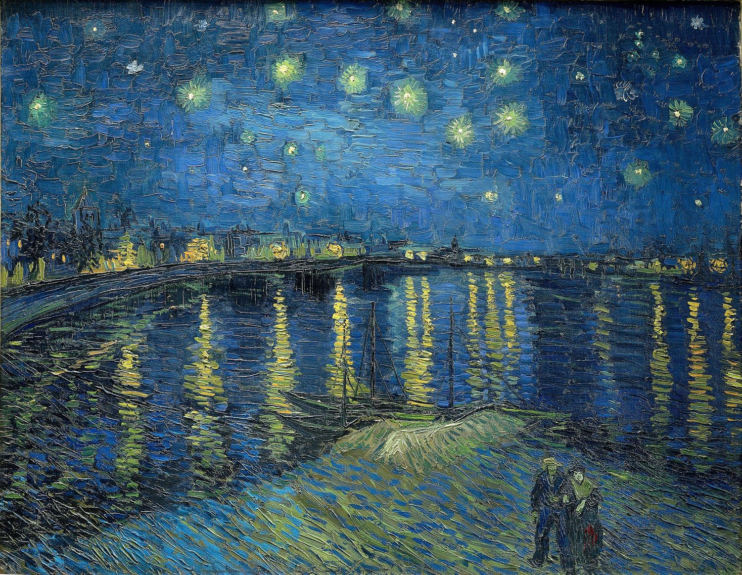 La Nuit étoilée - Peinture de Vincent Van Gogh