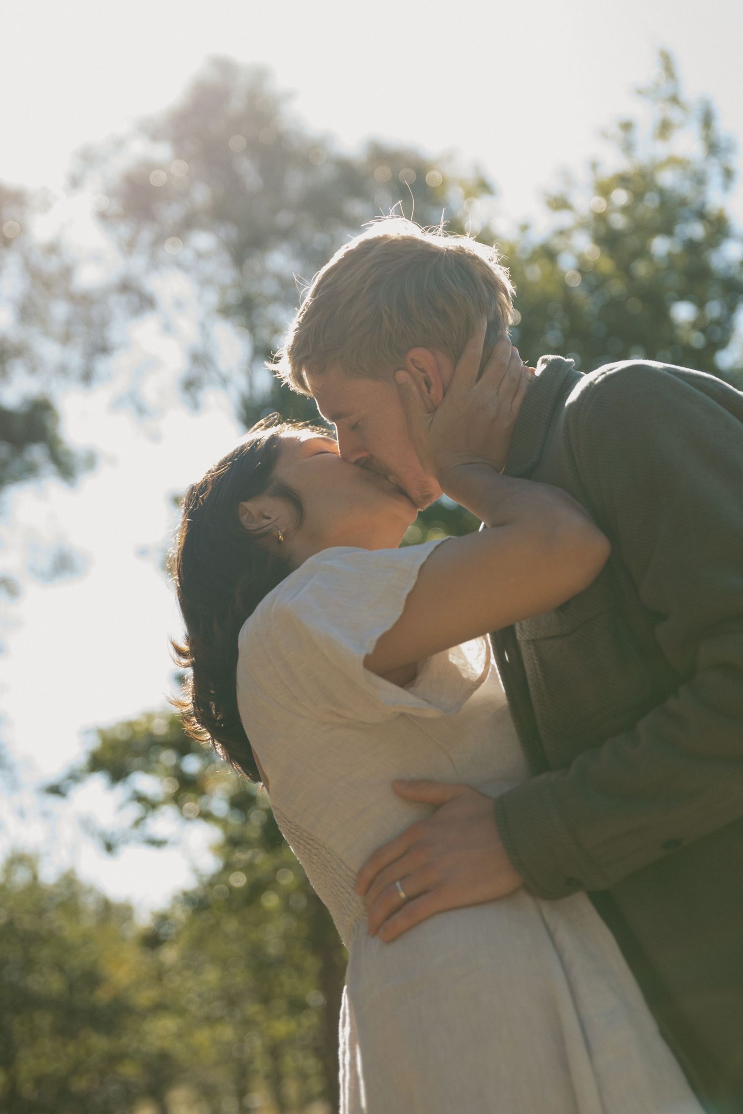 Couple enjoying a quiet moment together
