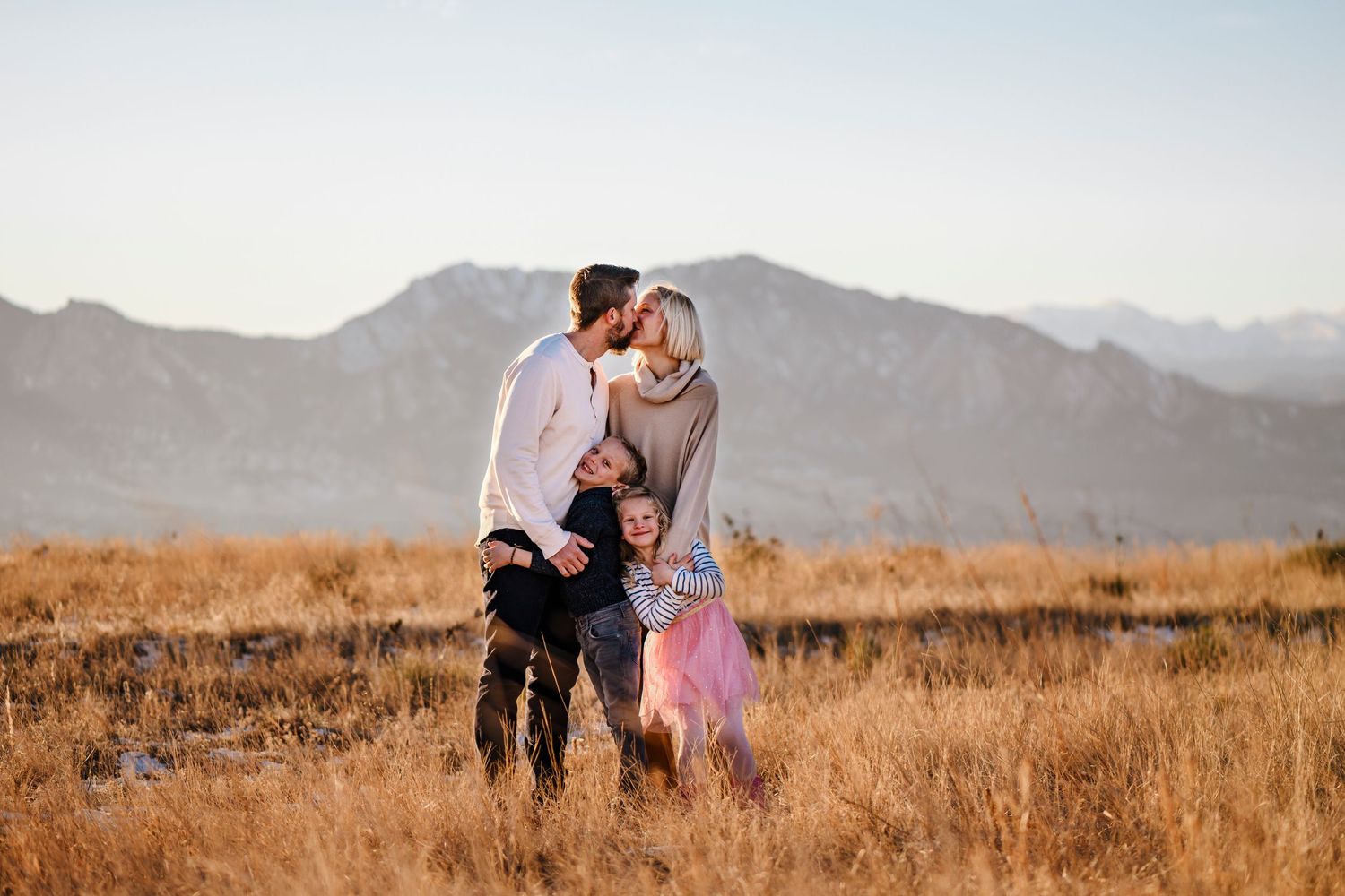 Outdoor family session, family photography