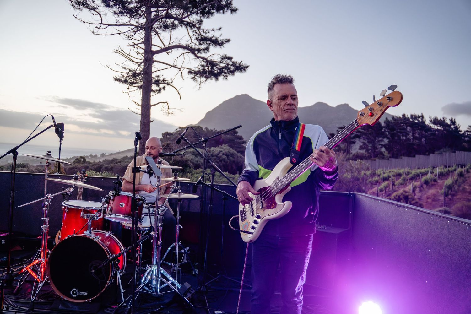 Watershed performing live at Cape Point Vineyards, captured through professional concert and event photography in Cape Town.
