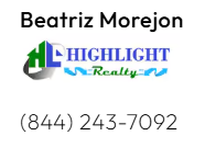 Beatriz Morejon is a real estate agent for Highlight realty
