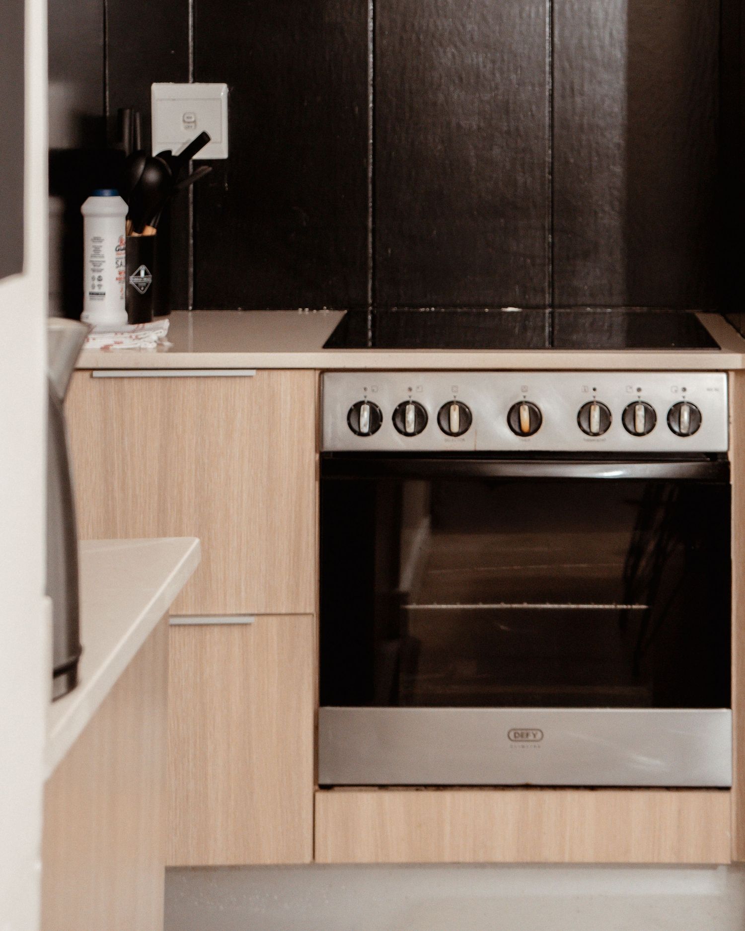 Air bnb kitchen detail by Tendayi Dhure