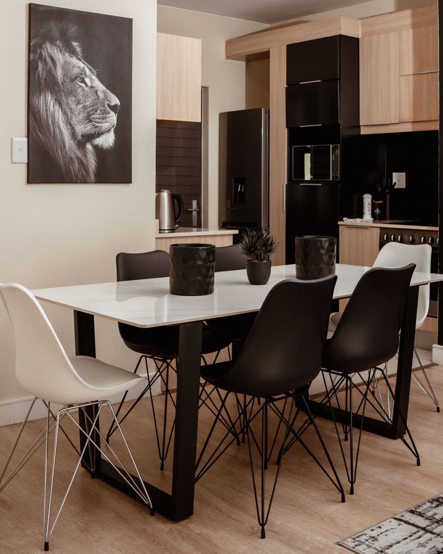 Air bnb dinning room detail by Tendayi Dhure