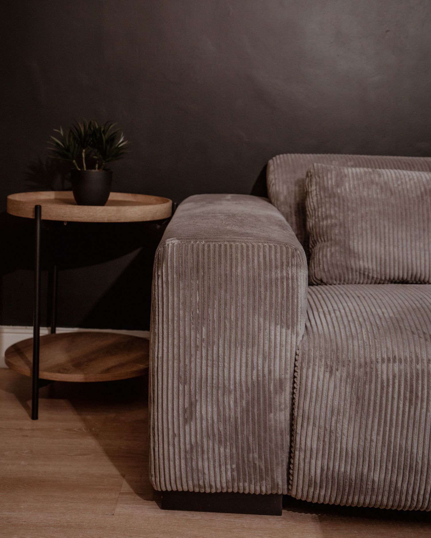 Air bnb couch detail by Tendayi Dhure