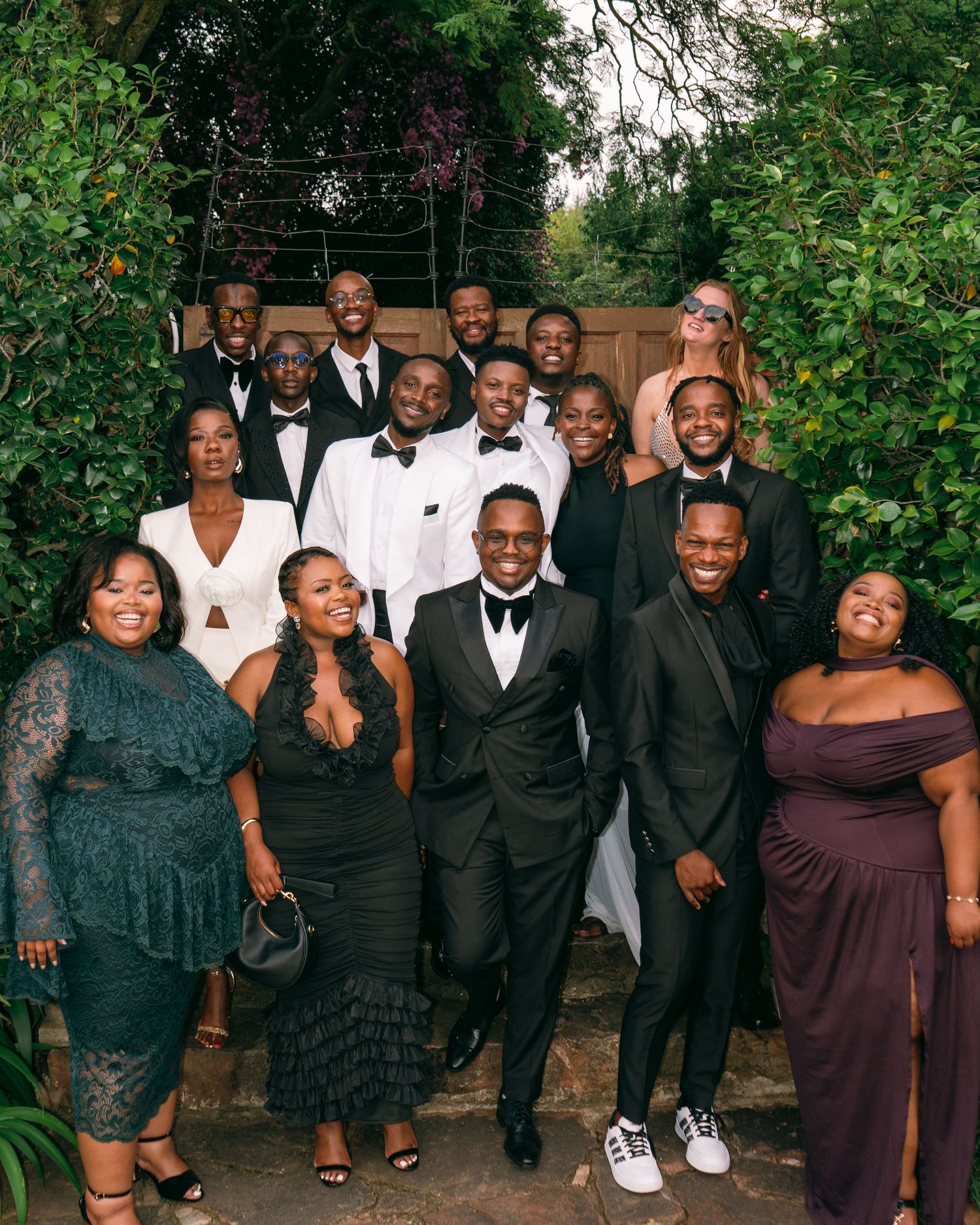 Wedding friends by Tendayi Dhure