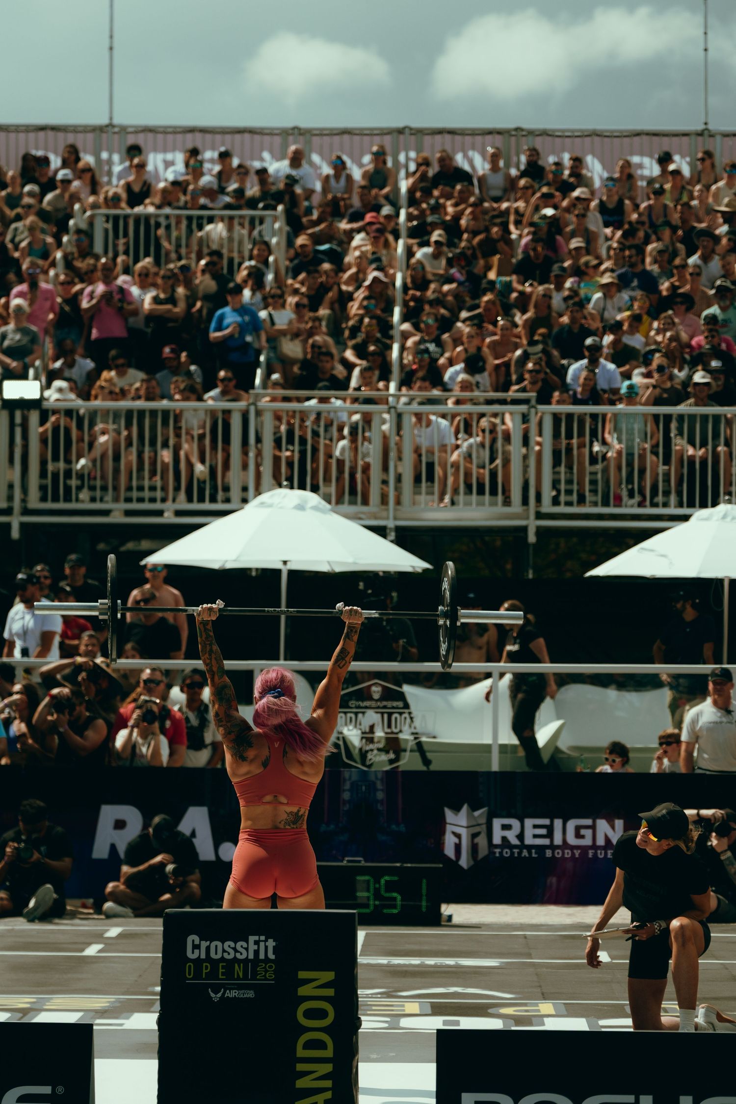 Danielle Brandon, lors des Wodapalooza à Miami Beach.