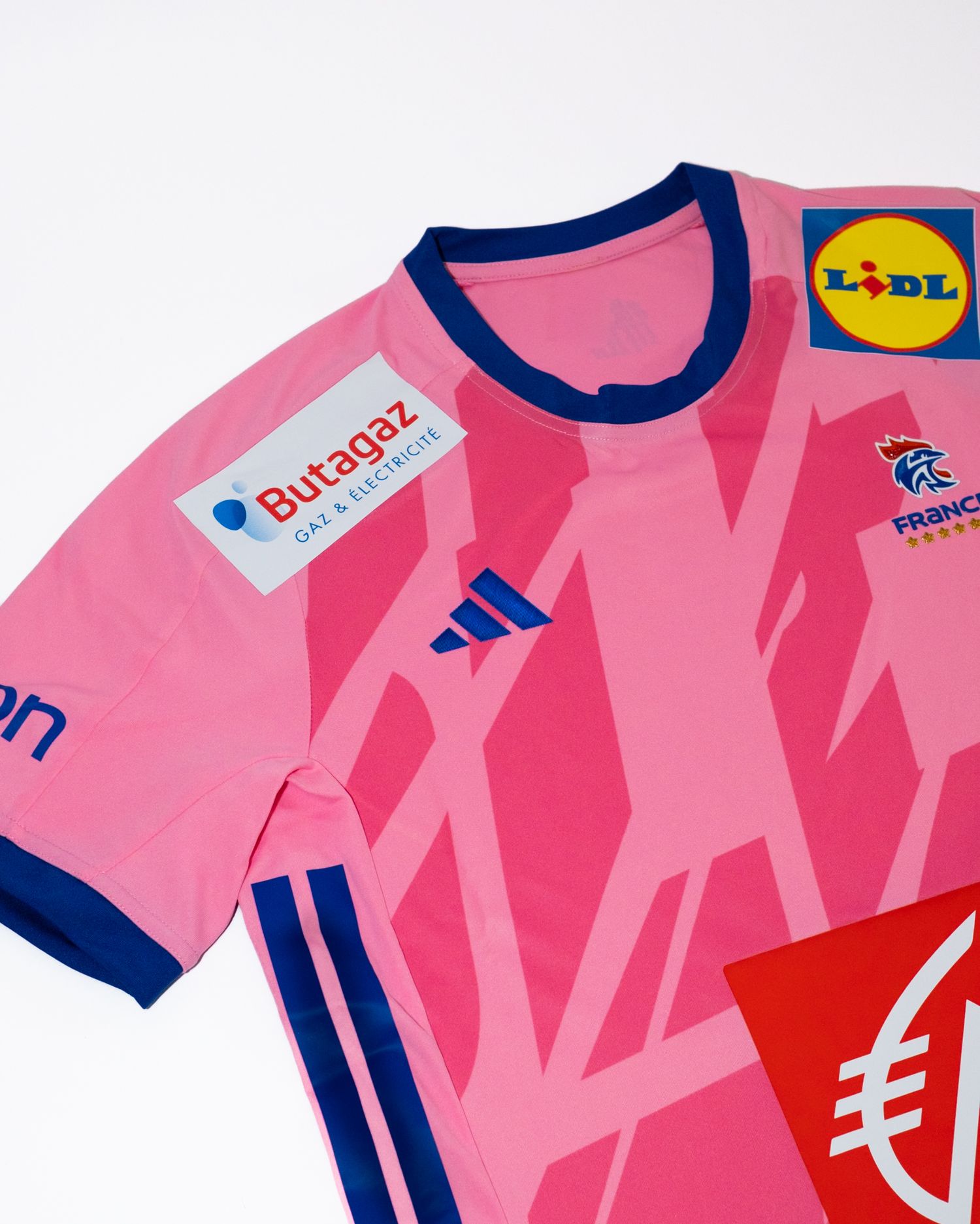 Maillot de l'équipe de France de Handball, par Adidas.