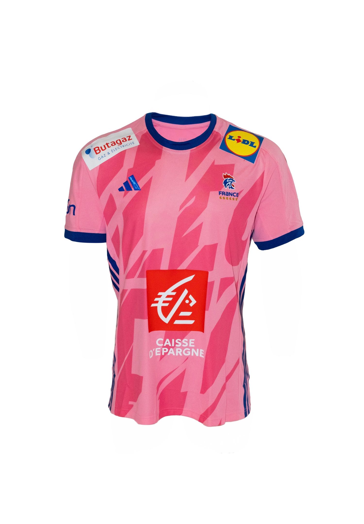 Maillot de l'équipe de France de Handball, par Adidas.