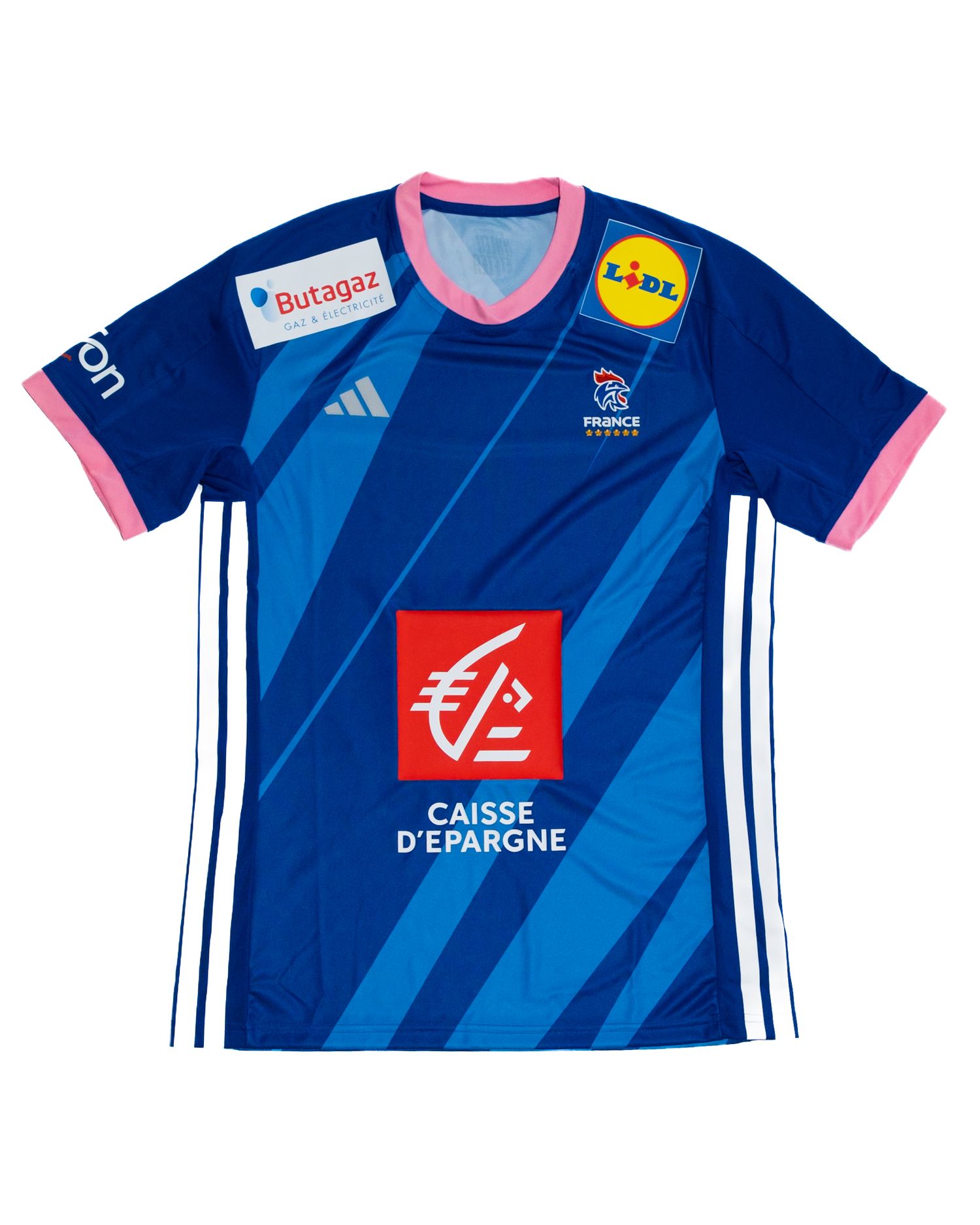 Maillot de l'équipe de France de Handball, par Adidas.