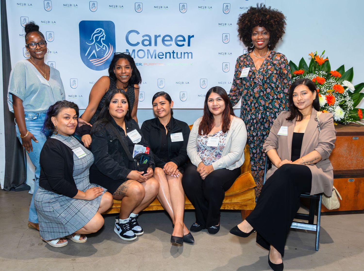 Group photo at a Career Quantum professional networking event.