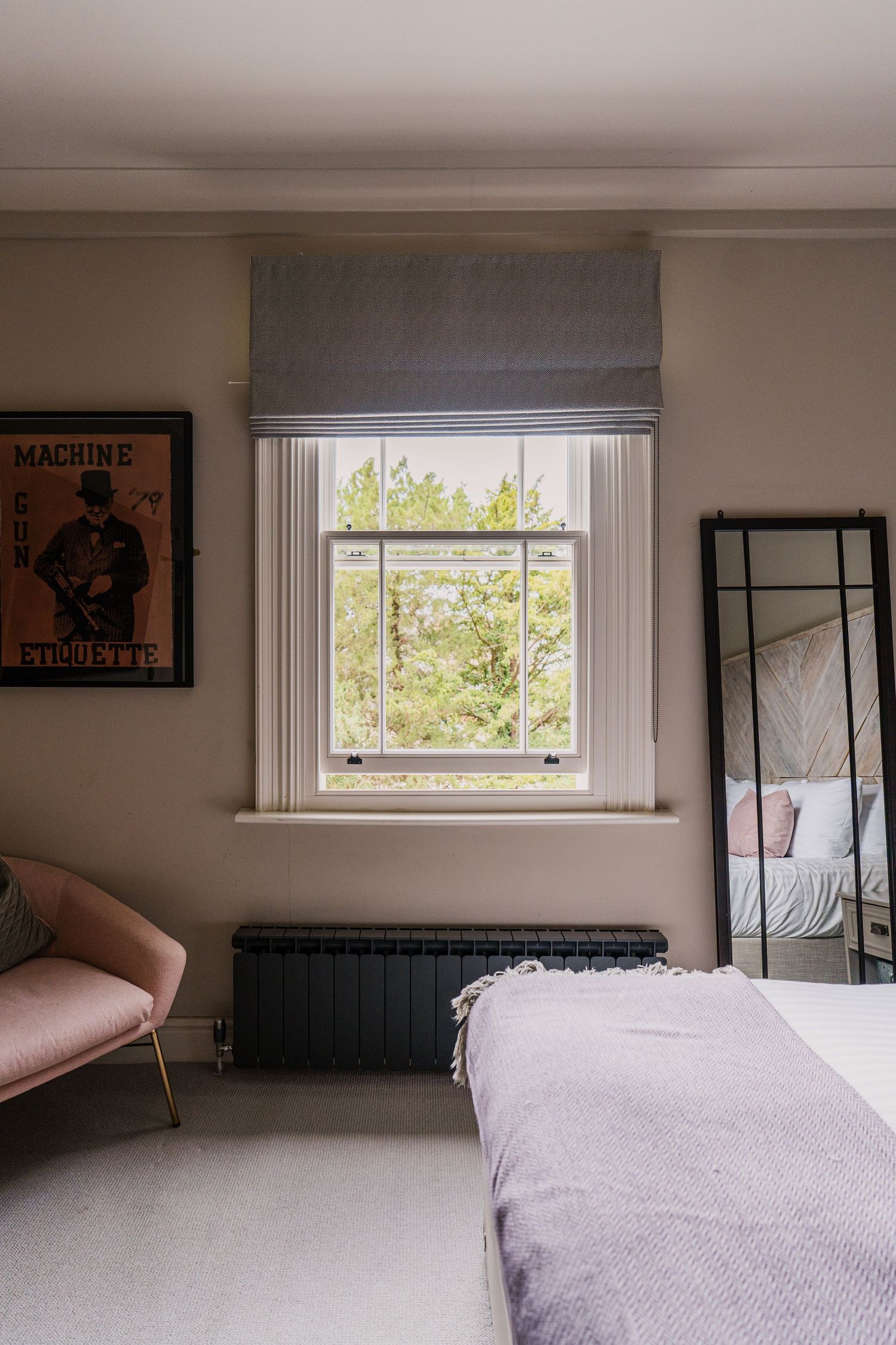 Boutique hotel photography, interiors bedroom