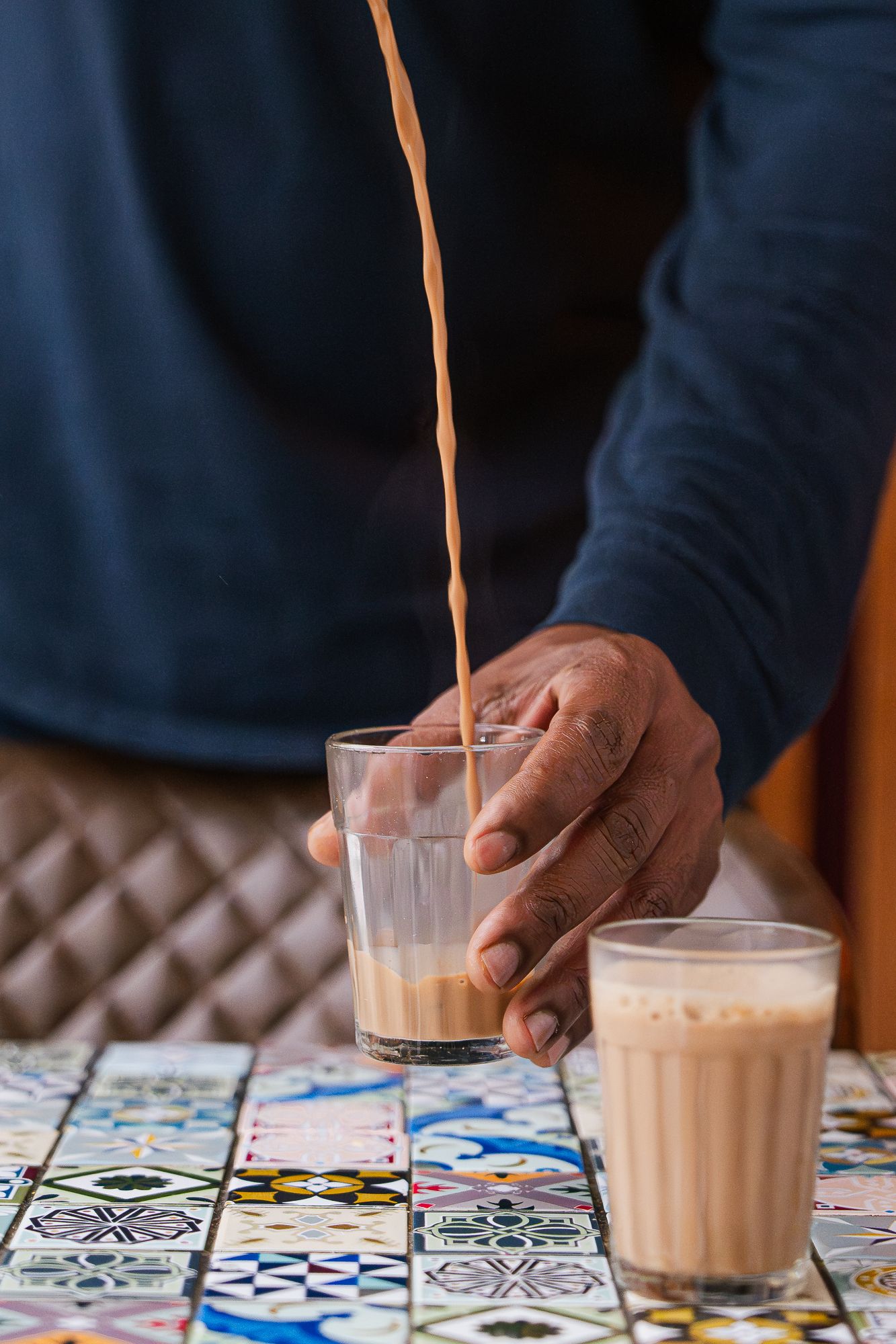 Indian food photography chai masala