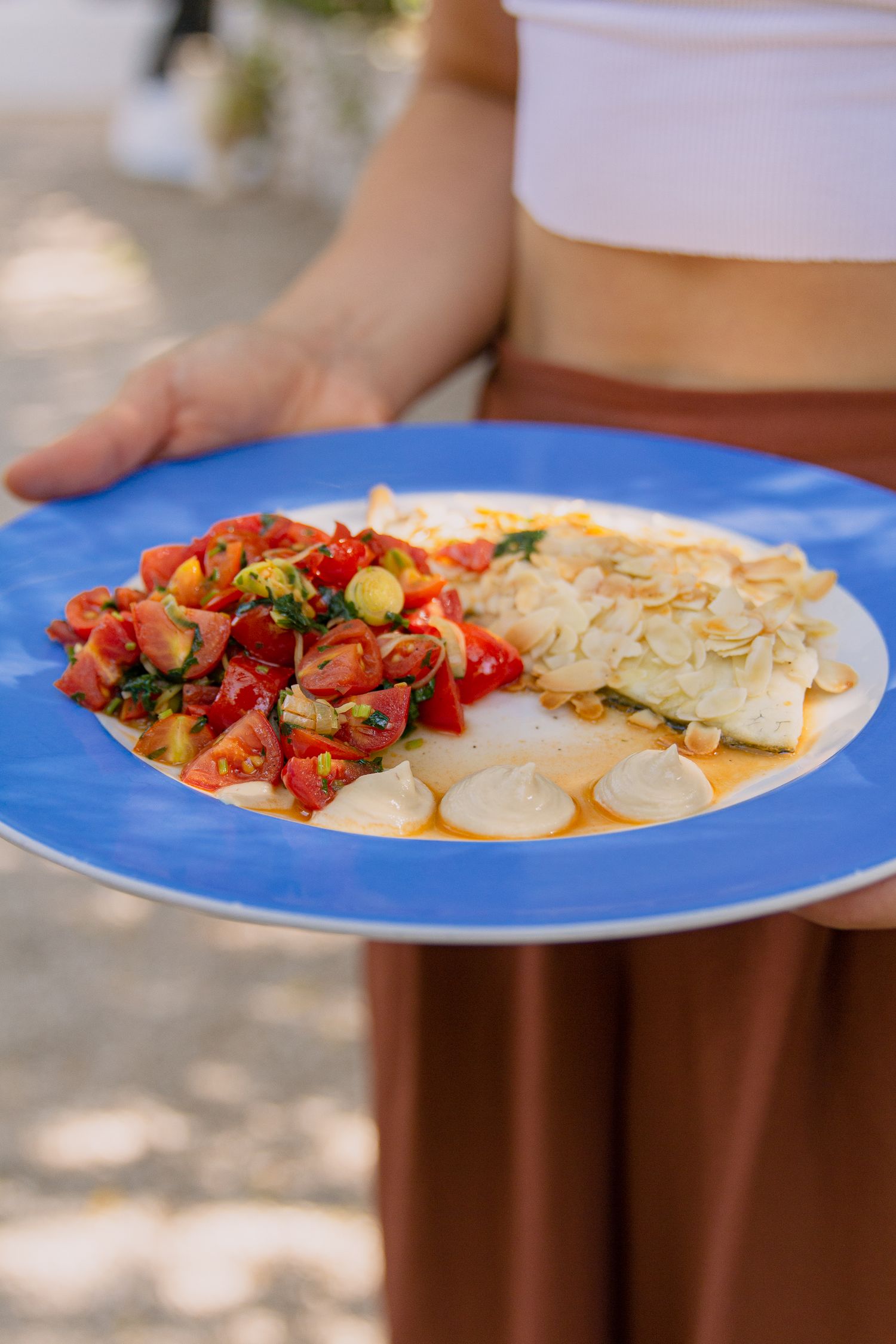 Food photography al fresco for Su Gologne Experience Hotel, Sardinia.