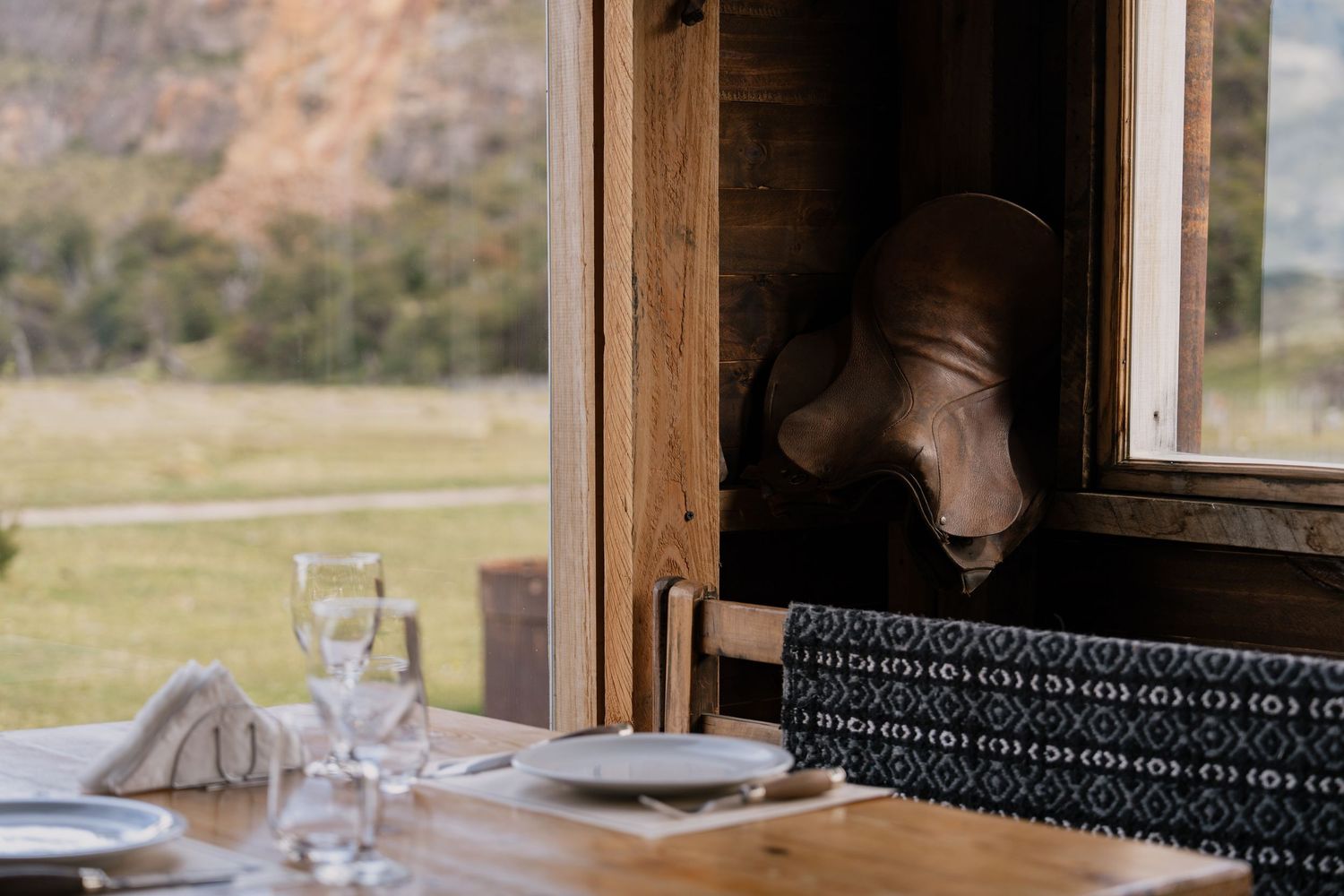 Restaurant photography for Estancia Bonanza in El Chalten, Patagonia Argentina