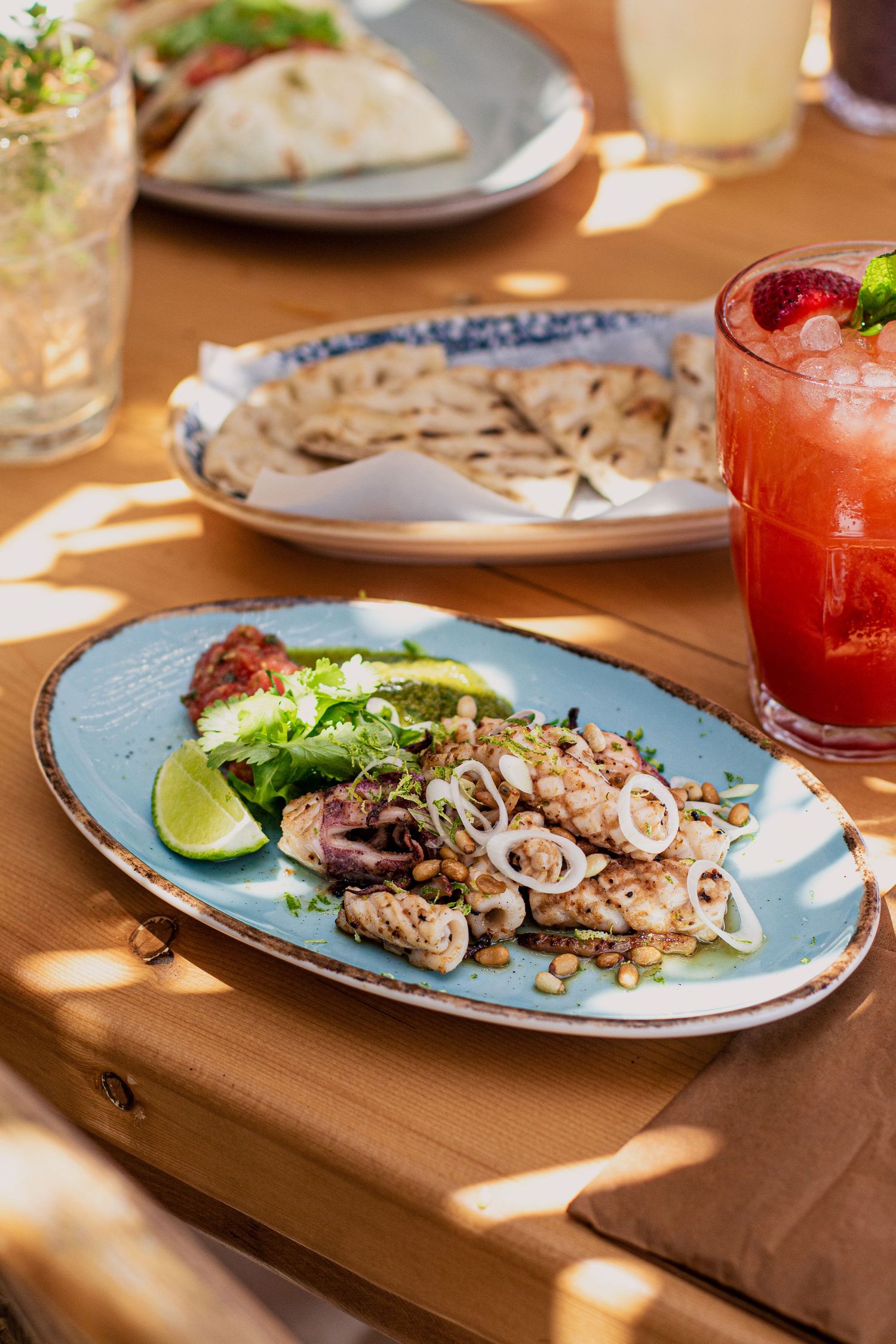 Restaurant photography on the Greek islands