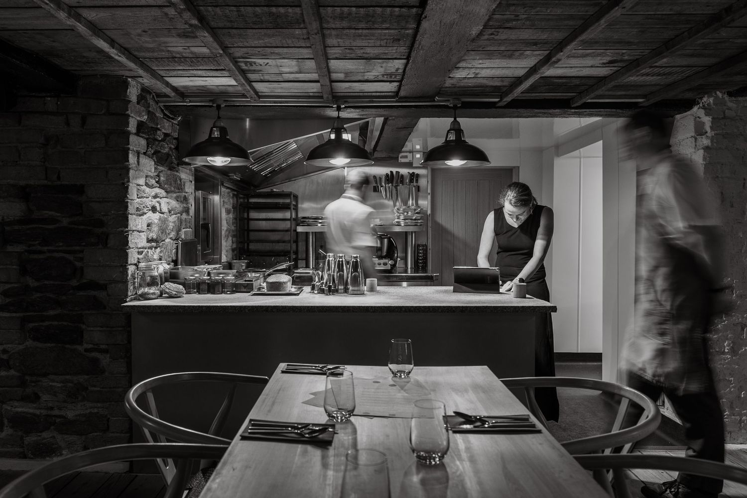 Fine dining restaurant photography for Culture restaurant in Cornwall.
